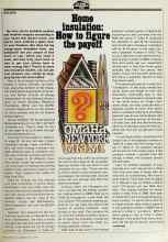 Better Homes & Gardens May 1979 Magazine Article: Home insulation: How to figure the payoff