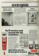 Better Homes & Gardens May 1979 Magazine Article: Safety security bars