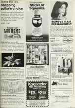 Better Homes & Gardens May 1979 Magazine Article: Shopping editor's choice