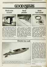 Better Homes & Gardens June 1979 Magazine Article: Book-size screen