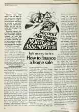 Better Homes & Gardens June 1979 Magazine Article: Tight money tactics: How to finance a home sale