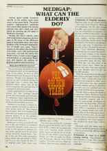 Better Homes & Gardens June 1979 Magazine Article: MEDIGAP: WHAT CAN THE ELDERLY DO?