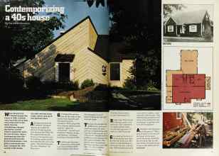 Better Homes & Gardens June 1979 Magazine Article: Contemporizing a '40s house