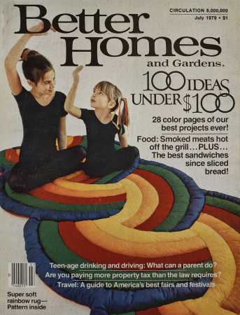 Better Homes & Gardens July 1979 Magazine Cover
