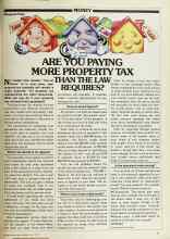 Better Homes & Gardens July 1979 Magazine Article: ARE YOU PAYING MORE PROPERTY TAX THAN THE LAW REQUIRES?