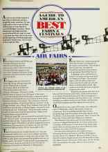 Better Homes & Gardens July 1979 Magazine Article: A GUIDE TO AMERICA'S BEST FAIRS & FESTIVALS