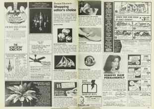 Better Homes & Gardens July 1979 Magazine Article: Shopping editor's choice