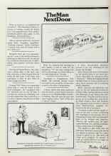 Better Homes & Gardens August 1979 Magazine Article: The Man Next Door