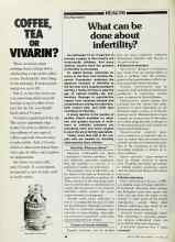 Better Homes & Gardens September 1979 Magazine Article: What can be done about infertility?