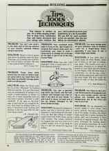 Better Homes & Gardens October 1979 Magazine Article: TIPS, TOOLS & TECHNIQUES