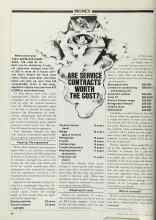 Better Homes & Gardens October 1979 Magazine Article: ARE SERVICE CONTRACTS WORTH THE COST?