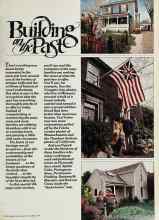 Better Homes & Gardens October 1979 Magazine Article: Building on the Past