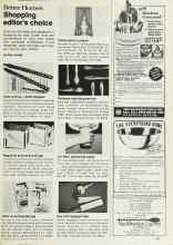 Better Homes & Gardens October 1979 Magazine Article: Shopping editor's choice