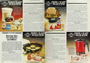 Better Homes & Gardens October 1979 Magazine Article: Storage tips for mowers and tillers