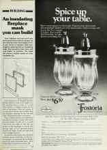 Better Homes & Gardens November 1979 Magazine Article: An insulating fireplace mask you can build