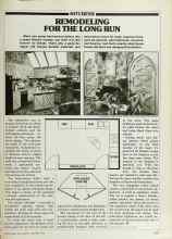 Better Homes & Gardens November 1979 Magazine Article: REMODELING FOR THE LONG RUN