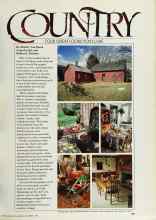 Better Homes & Gardens November 1979 Magazine Article: COUNTRY FOUR GREAT LOOKS YOU'LL LIKE