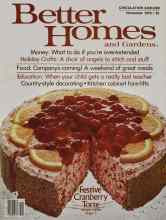 Better Homes & Gardens November 1979 Magazine Cover
