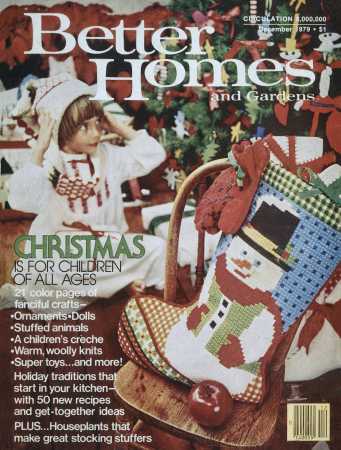 Better Homes & Gardens December 1979 Magazine Cover