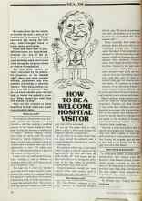 Better Homes & Gardens December 1979 Magazine Article: HOW TO BE A WELCOME HOSPITAL VISITOR