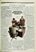 Better Homes & Gardens February 1980 Magazine Article: COLLEGE COSTS HOW MUCH HELP CAN YOU EXPECT?