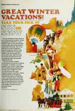 Better Homes & Gardens February 1980 Magazine Article: GREAT WINTER VACATIONS! TAKE YOUR PICK OF SUN OR SNOW