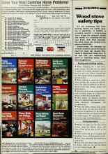 Better Homes & Gardens February 1980 Magazine Article: Wood stove safety tips