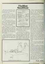 Better Homes & Gardens February 1980 Magazine Article: The Man Next Door