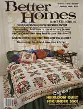 Better Homes & Gardens February 1980 Magazine Cover