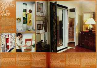 Better Homes & Gardens February 1980 Magazine Article: SMART WAYS TO USE STUD SPACE