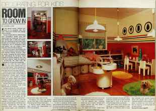 Better Homes & Gardens February 1980 Magazine Article: ROOM TO GROW IN