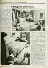 Better Homes & Gardens March 1980 Magazine Article: A long-run boy's room