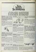 Better Homes & Gardens March 1980 Magazine Article: TIPS, TOOLS & TECHNIQUES