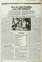 Better Homes & Gardens March 1980 Magazine Article: How do other families cope with inflation?