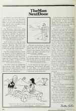 Better Homes & Gardens March 1980 Magazine Article: The Man Next Door