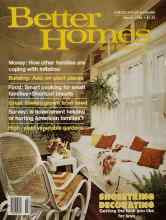 Better Homes & Gardens March 1980 Magazine Cover