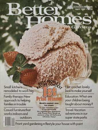 Better Homes & Gardens April 1980 Magazine Cover