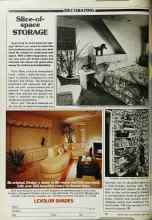 Better Homes & Gardens April 1980 Magazine Article: Slice-of-space STORAGE