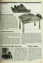 Better Homes & Gardens April 1980 Magazine Article: Mix-and-match Gallic table prints