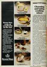 Better Homes & Gardens April 1980 Magazine Article: Choosing and using cooking wines