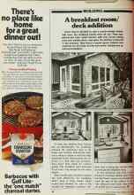 Better Homes & Gardens May 1980 Magazine Article: A breakfast room/deck addition