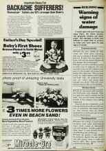 Better Homes & Gardens May 1980 Magazine Article: Warning signs of water damage