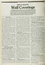 Better Homes & Gardens June 1980 Magazine Article: How to shop for Wall Coverings