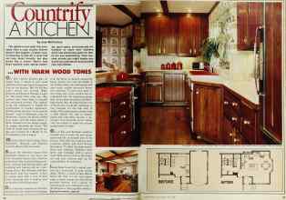 Better Homes & Gardens June 1980 Magazine Article: Countrify A KITCHEN