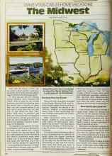 Better Homes & Gardens July 1980 Magazine Article: LEAVE-YOUR-CAR-AT-HOME VACATIONS The Midwest