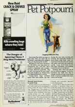 Better Homes & Gardens August 1980 Magazine Article: Pet Potpourri