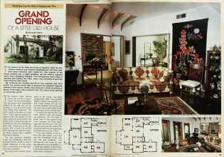 Better Homes & Gardens August 1980 Magazine Article: GRAND OPENING OF A LITTLE OLD HOUSE
