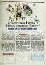 Better Homes & Gardens September 1980 Magazine Article: Is Government Helping or Hurting American Families?