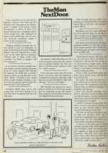 Better Homes & Gardens September 1980 Magazine Article: The Man Next Door