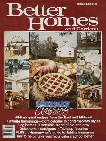 Better Homes & Gardens October 1980 Magazine Cover